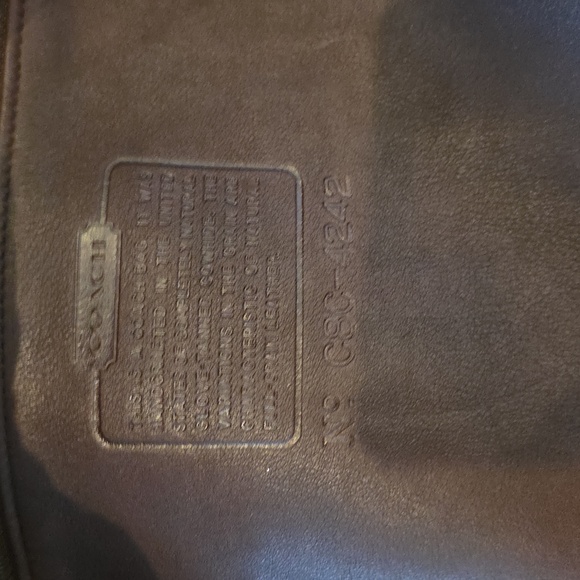 Coach Vintage Westport Bucket Bag Mahogany Excellent 1998 4242 - Picture 10 of 11